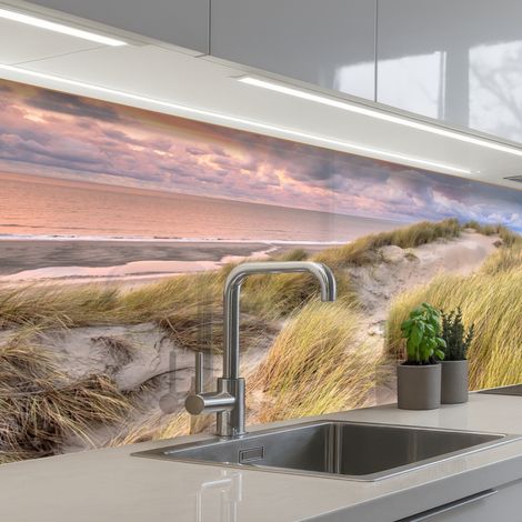 SCHIENALI CUCINA Spiaggia - Mare - Duna - Tramonto 150x80 cm (1/5)