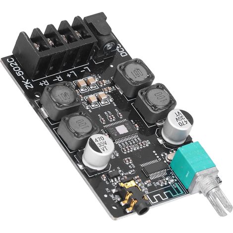 Amplificateur TPA3116 50W Haute Fidélité, Carte DIY Claire, Filtre Inductance, Son Transparent, Module Puissance Audio ZK 502C (1/5)