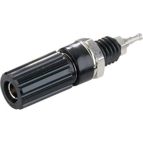 Borne de polarité Ø stylo (détails): 4 mm TRU COMPONENTS TC-R1-9 Black 1587900 noir 10 A 1 pc(s) (1/3)