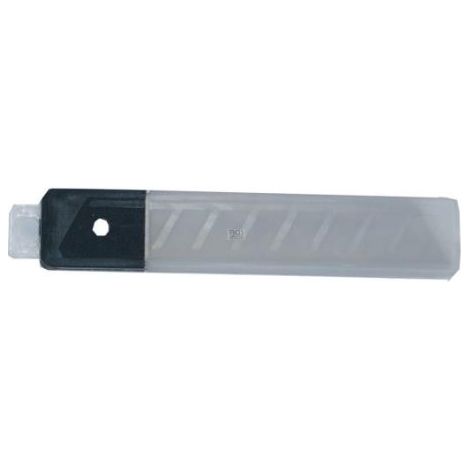 Cuchillas de repuesto BGS Technic 7971 acero 10 unidades 18 mm