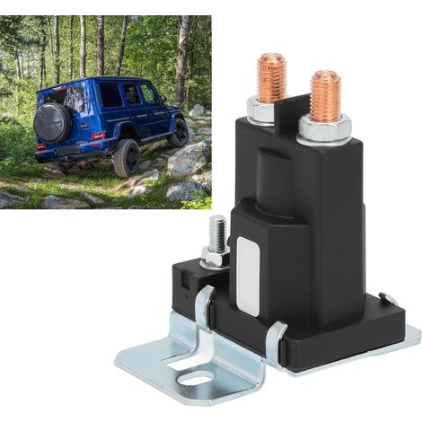 Électrovanne de démarrage pour tracteur et tondeuse à gazon 200 A, relais de démarrage 24 V (1/5)