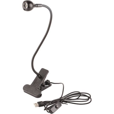 3-Watt-USB-UV-Klebstofflampe mit violettem LED-Licht, Klemme und Schalter zur Handy-Reparatur (1/5)