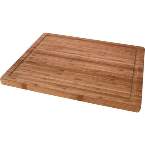 Schneidebrett aus Bambus 34 x 30 x 1,8 cm rechteckig - Cosy & Trendy