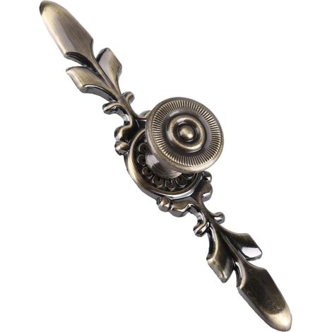 Europäischer Möbelgriff, Schublade, Schrank, Schreibtisch, Tür, Heimdekoration, Grünbronze