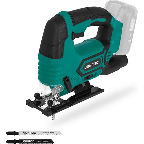 VONROC Scie sauteuse sans fil 20V  Excl. batterie et chargeur