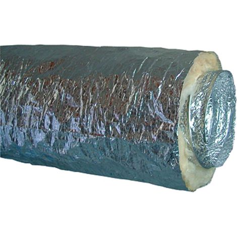 Conduit flexible souple L 10m algaine alu calorifugé M0 M1 diamètre 150mm ALDES 11091918