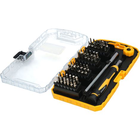 WOLFPACK LINEA PROFESIONAL Set di cacciaviti di precisione con 51 pezzi Kit di riparazione per cellulari Strumenti elettronici