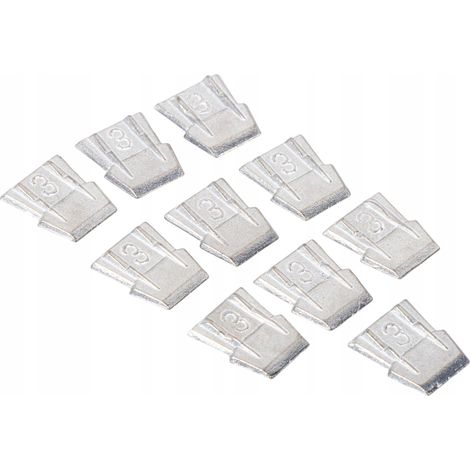Geko Coins pour sécuriser tiges marteaux et haches 10 pcs (1/3)