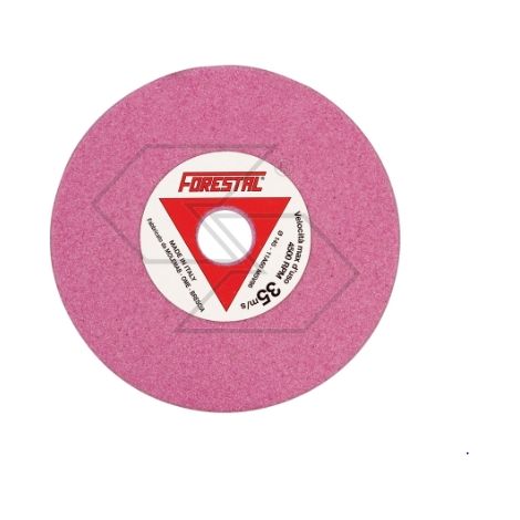 Set 5 mole abrasive a disco colore rosa grana media per affila catene motosega