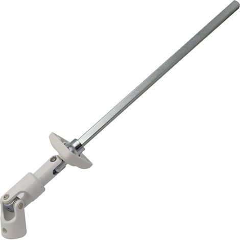Box Outlet 6 Square White 30 Degrees Box Slot Outlet Boot Offset Guide Square Joint 4 Sides 6 mm Diameter for Blinds and Roller Shutters