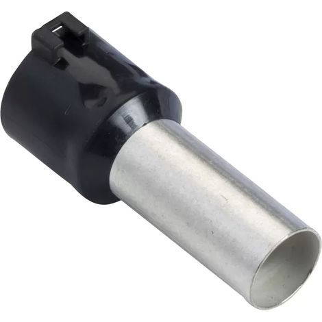 Kabelende mit Schnappetikettenhalter 16mm2 weiß (1/2)