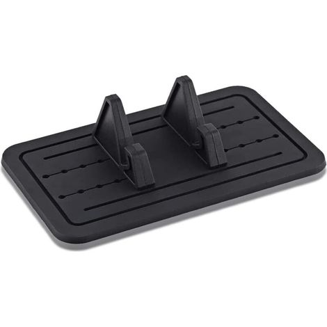 Support de téléphone en silicone pour tableau de bord - Antidérapant - Réglable - Pour smartphone et GPS
