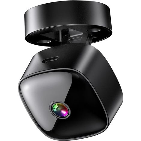 Cámara WiFi inteligente - Cámara de seguridad para interiores - Vigilancia del hogar - Rotación de 360 grados - 11 x 8 x 3 cm (1/5)