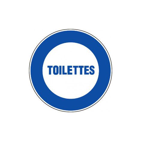 Panneau Toilettes - Rigide Ø80mm - 4020334
