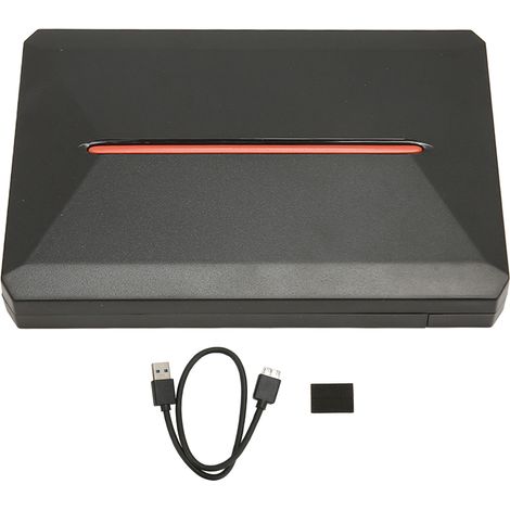 Boîtier externe pour disque dur SATA 2,5 pouces, USB 3.0 5 Gbps vers SATA, compatible SSD 2 To et HDD SATA I II III de 7 mm à 9,5 mm (1/5)