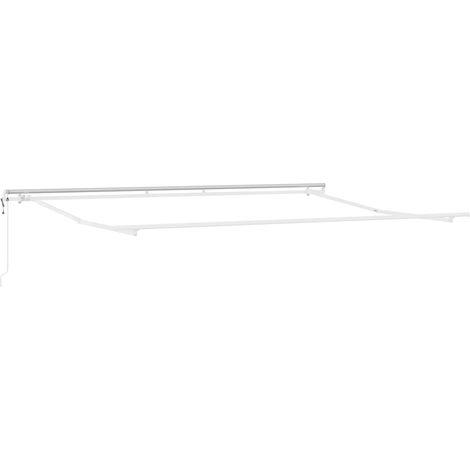 Awning Frame 4x3 m Automatic Roll-back Aluminium vidaXL (1/5)