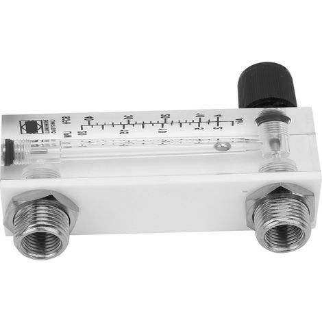 LZM-6T Gasdurchflussmesser für Einbaugeräte, 2–20 l/min / 4–40 SCFH, Messing, BSP1/4"-Innengewinde (1/5)