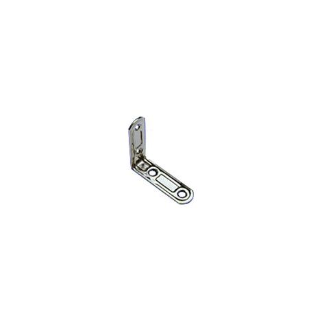Lastrine ad angolo Inox 31 x 31 x 15 mm. - 2 pz.