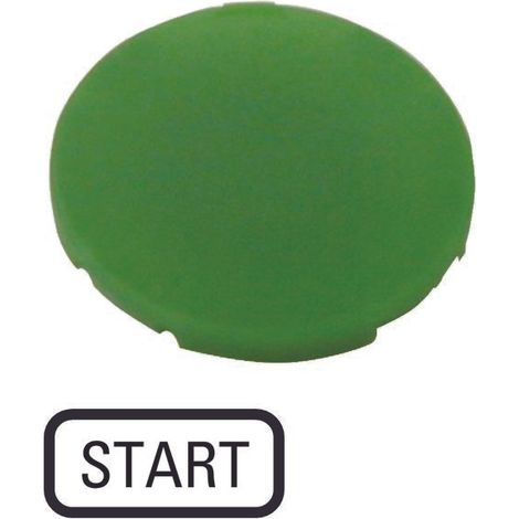 Plaque de finition Eaton m22-xd-g-gb1 ronde verte 22.5 mm