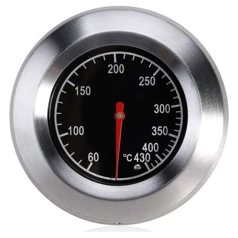 Thermomètre à viande analogique en acier inoxydable BBQ Thermomètre à fumer extérieur BBQ 60 - 430℃ (1/5)