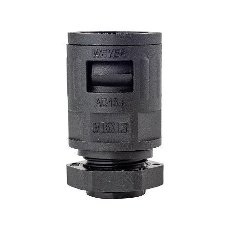 Raccord de gaine RS PRO M16x1.5, taille 12mm en Polyamide, IP69 ( Prix pour Paquet de 4 )