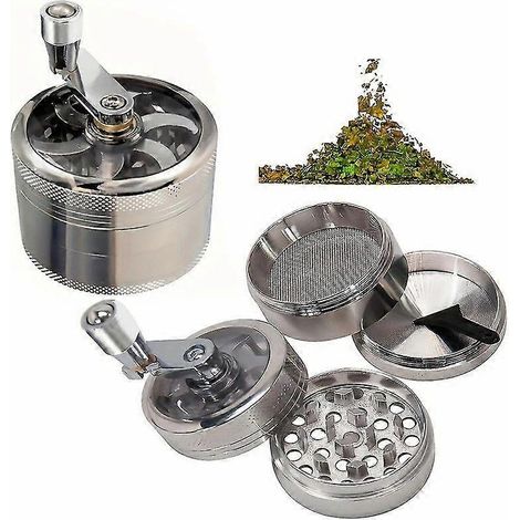 Broyeur à noix et épices dures pour noix de muscade, gingembre, sel gemme et poivre en grains. Outils manuels, broyeurs SMTX (1/4)