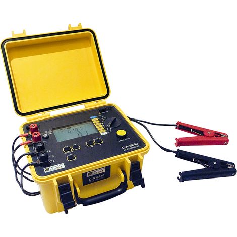 Ohmmètre Chauvin Arnoux CA 6240, 399 O, résolution 1µO ( Prix pour 1 )