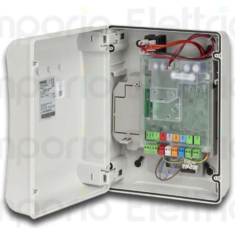 Faac – Panneau de commande électronique 102011 – Centrale et boîtier 24 V – Programmation par boutons – Diagnostic LED – Technologie 2EASY (1/2)