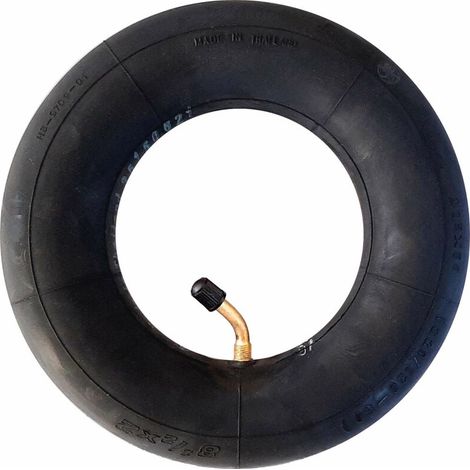 – Chambre à air 8 1/2x2 – ETRTO 50-120 – Valve coudée Schrader 45° – Matériau optimisé pour étanchéité – Dimensions 225x55 (1/4)