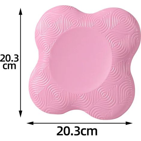 Tapis de yoga/fitness épais et antidérapant (20 x 20 cm x 2 cm) pour soutenir et protéger les articulations des coudes. (1/5)