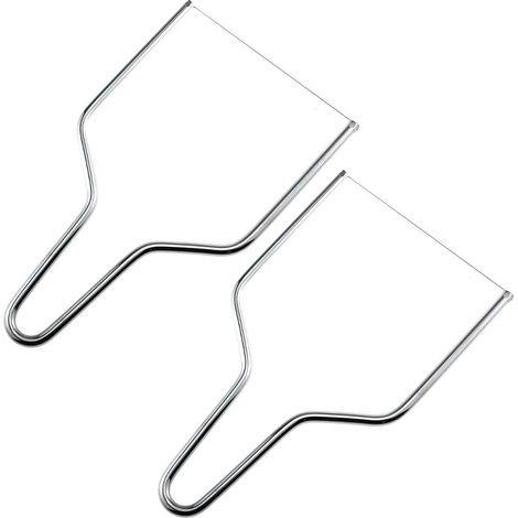 Trancheuse à fromage lot de 2 réglable acier inoxydable 9.6 cm