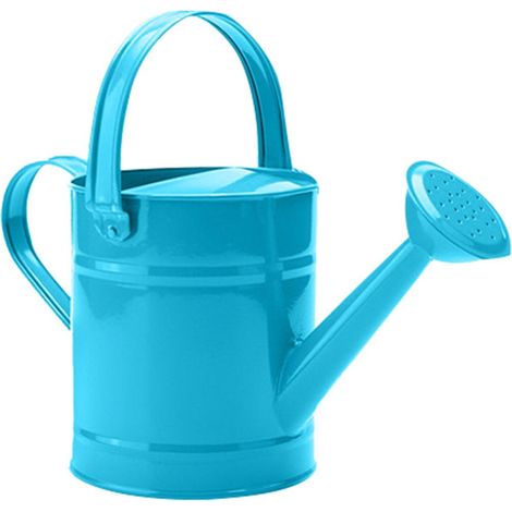 Arrosoir - 1.5 L - En Métal Galvanisé Avec Revêtement Antipoussière - Pour Jardin Intérieur Extérieur Enfants - 1 Pièce (1/5)