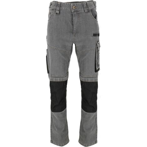 Jeans grigi elasticizzati con cuciture rinforzate, "2XL", CE, lahti (1/5)