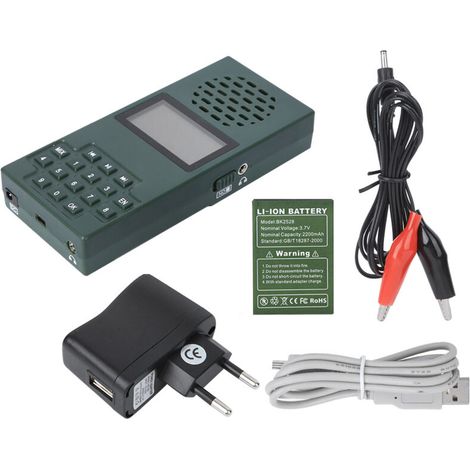 Enceinte portable électrique pour oiseaux BK1526MIX, lecteur MP3 avec son combiné, prise EU 110-220V