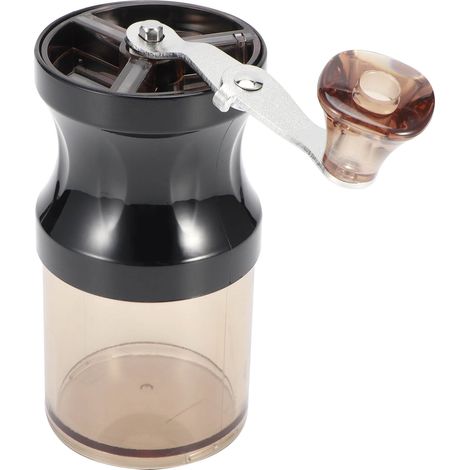 Mini moulin à café manuel à noyau céramique réglable, idéal pour le camping et la maison. (1/5)