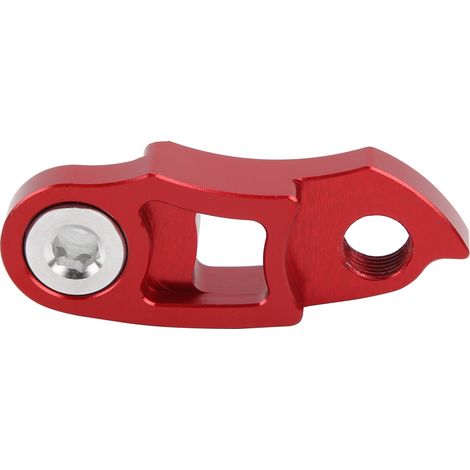 Prolongateur de patte de dérailleur arrière en aluminium rouge, accessoire vélo (1/5)
