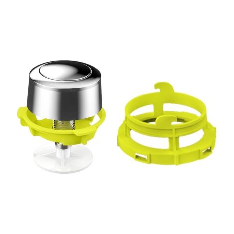 Valve de chasse d'eau universelle à bouton-poussoir Flutec - Boîte (1/5)