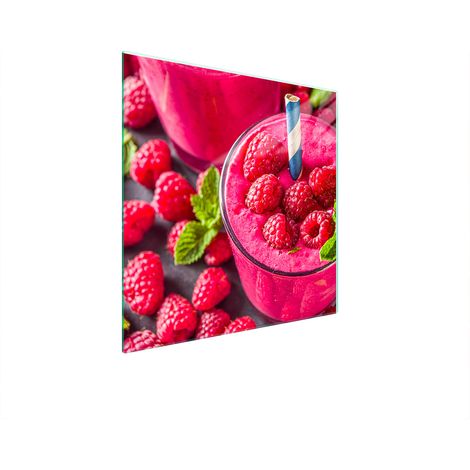 GLASSCHUTZPLATTE FÜR HERD 50x52 HIMBEEREN (1/5)
