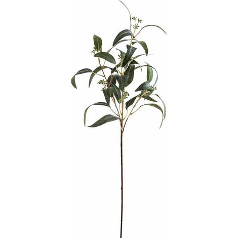 Seeded Eucalyptus Spray Artificial Plant - Fabric/Plastic - L10 x W10 x H86 cm - Green