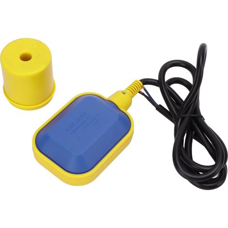 Interrupteur flotteur 250V – contrôleur niveau eau – IP68 – protection pompe réservoir – câble 1.5m (1/5)