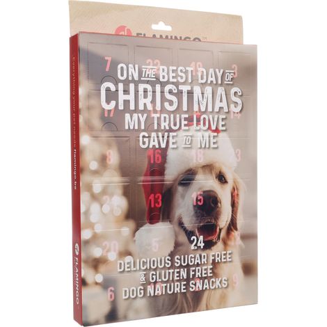 Calendrier de l'avent Nature snack pour chien - Flamingo (1/3)