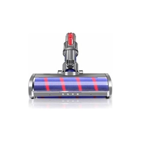 Motorized electric floor brush head, compatible with Dyson V7, V8, V10 and V11 vacuum cleaners. (1/4)