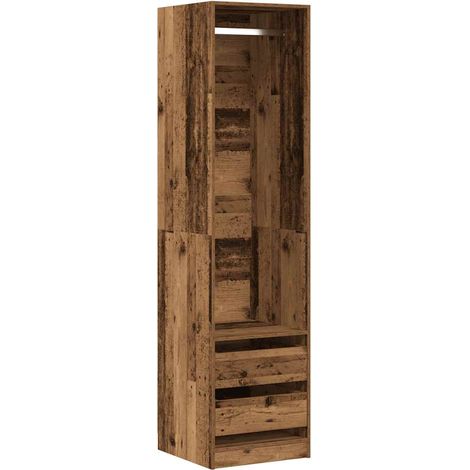 Maison Exclusive - Armadio Legno Antico 50x50x200 cm in Legno Multistrato