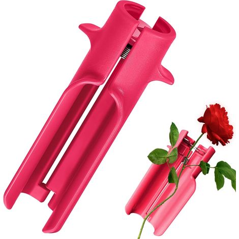 Alovez Rose Thorn Remover, Rose Thorn Stripper, Rose Thorn Stripper Tool, Leaf Remover for Garden, Florists, Gardening, Flower Arrangements (1/5)