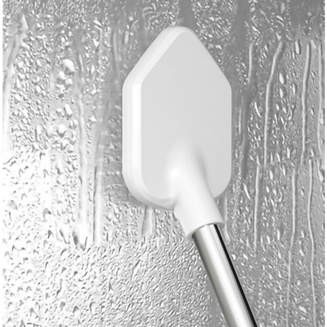 Ensemble Brosse WC avec Support, 2 Brosses Rondes et Plates, Poils Durs, Lavable, Kit Nettoyage Salle de Bain, Fixation Murale