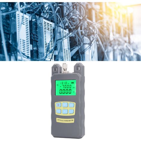 Le kit d'outils pour fibres optiques comprend le wattmètre optique DXP-20B. (1/5)