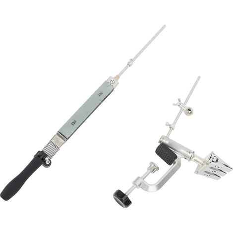 Affûteur à angle fixe, grain de 120 à 8000, système de rotation et de retournement, kit d'affûtage haute performance pour couteaux de chef