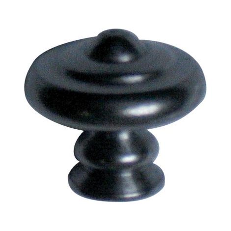 POMELLO PER MOBILI RUSTICI SFERA N 24 ACCIAIO LUCIDO MM 30 - BROS - 24A301 (1/2)