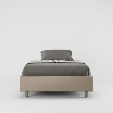 Französisches Bett Sommier mit Stauraum 120x200 Azelia P1 - Beige