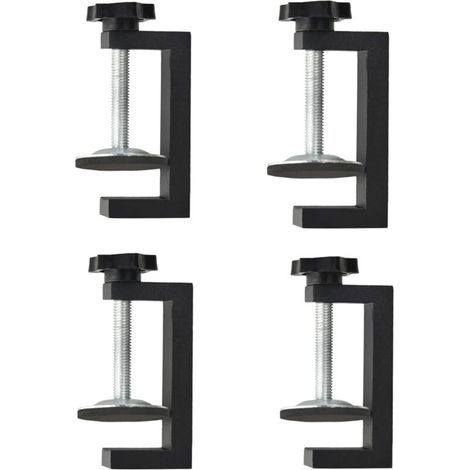 G-Klemmen für die Holzbearbeitung, verstellbare Schraubzwingen für Holz, Set robuster Mini-C-Klemmen für die Holzbearbeitung, universelle Bürozwinge mit stabiler, breiter Backe für (1/4)